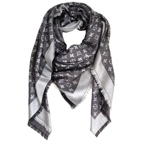 louis vuitton denim scarf.